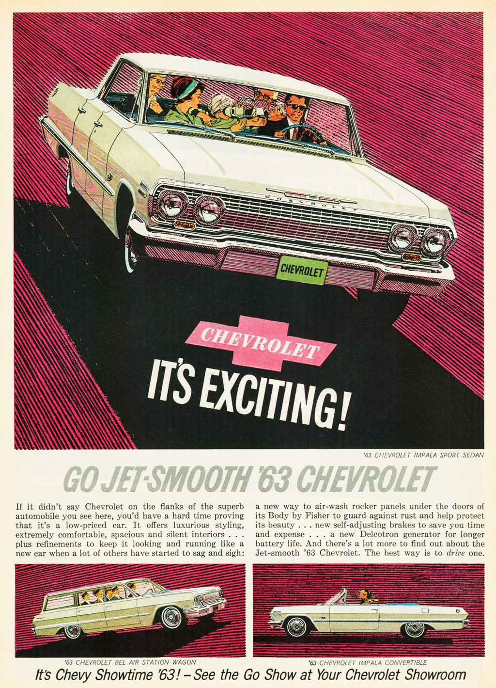 1963 Chevrolet Bel Air and Impal1